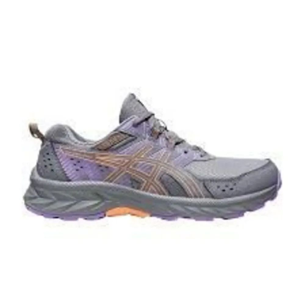 Asics Gel Venture Running Sneakers Gray Peach Athletic Gym Shoes Women's Size 8